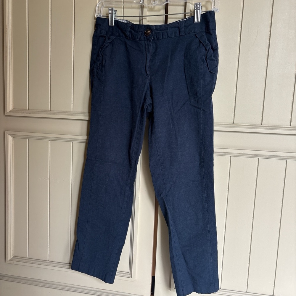 Elegant Navy Women's Capris